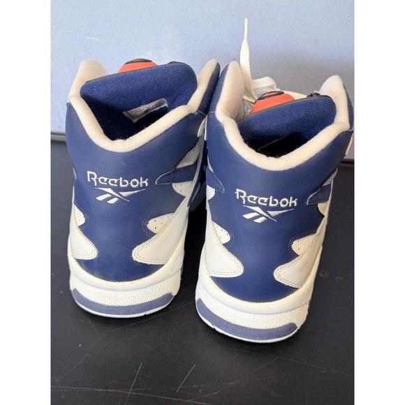 Mint Autographed Thurl Bailey Utah Jazz Reebok Pump High Tops Game Shoes Signed